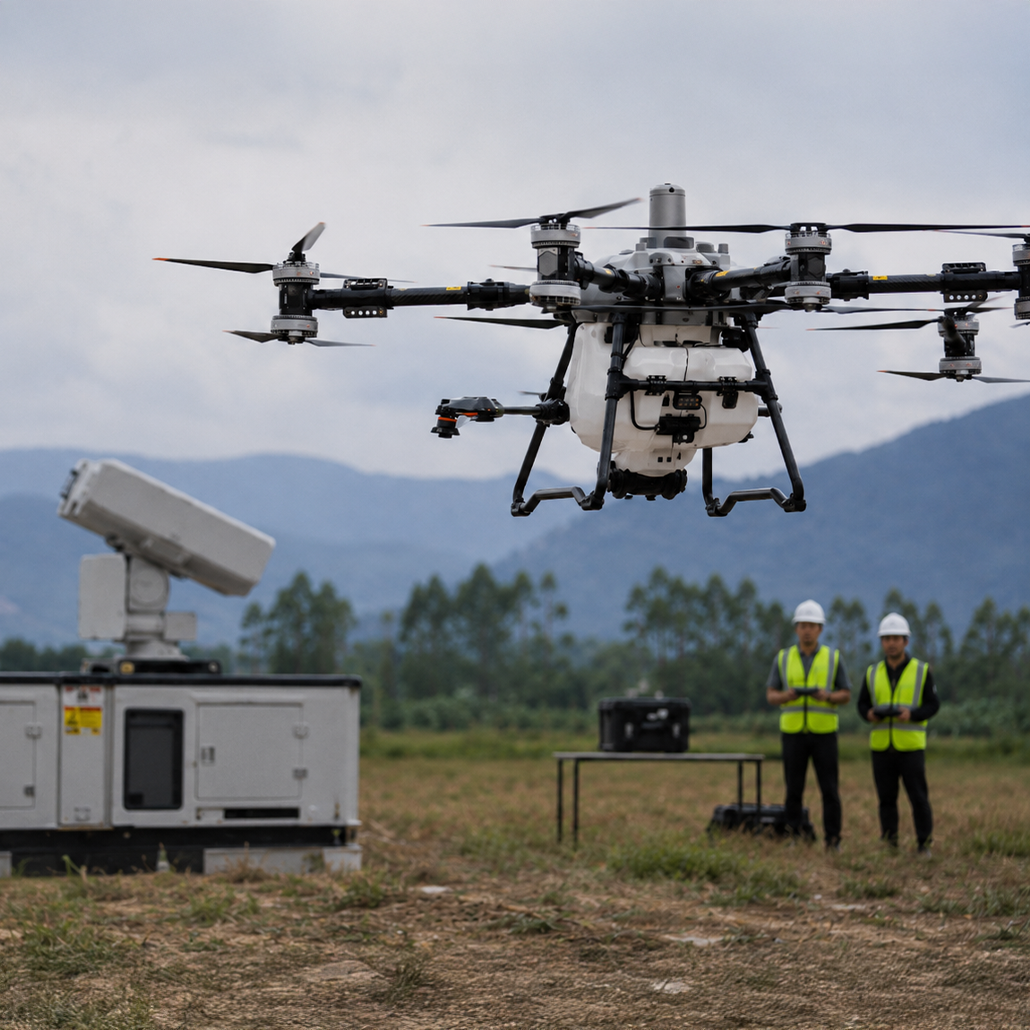 Chinezii au testat încărcarea dronelor direct în aer. Sună SF, dar tehnologia există deja — cu o mare problemă