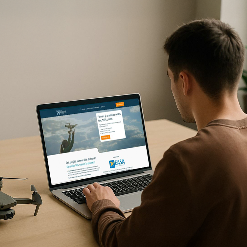 Curs de pilotaj dronă conform EASA A1-A3