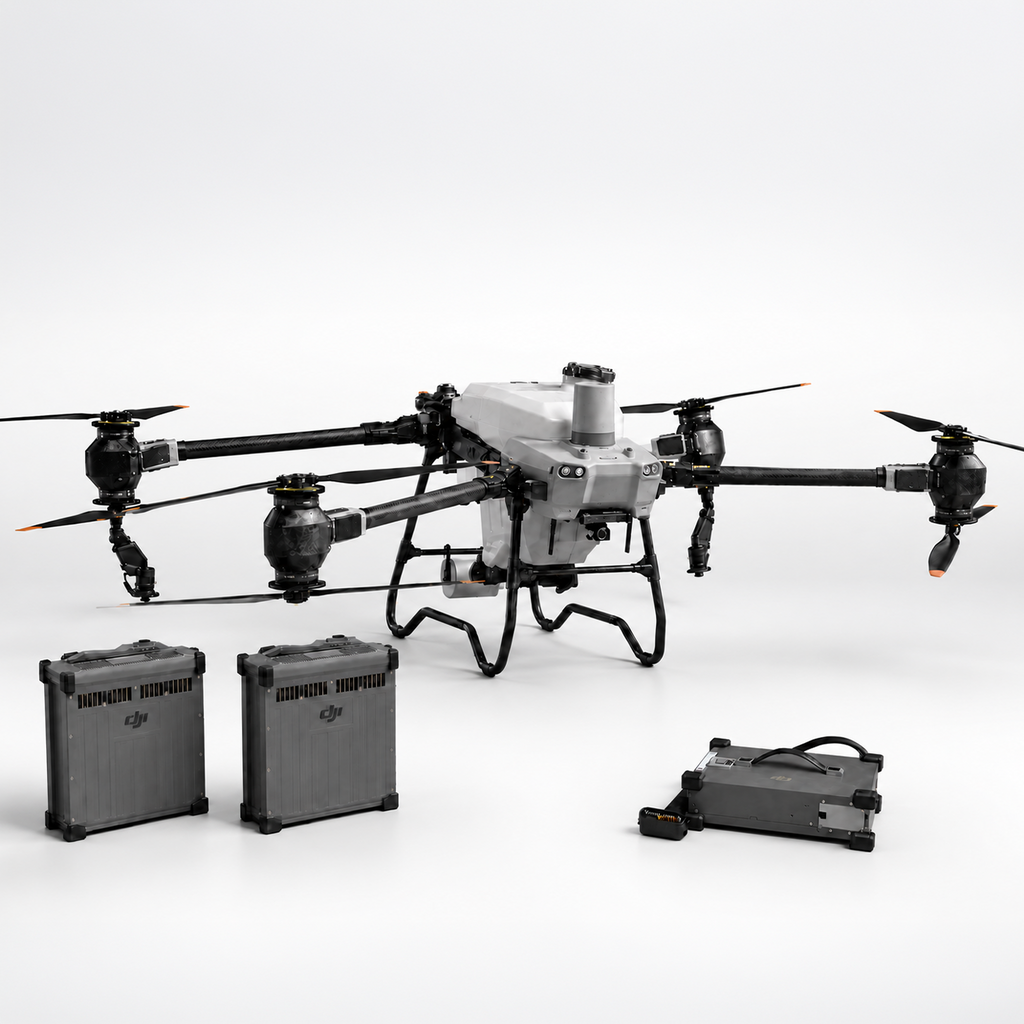 Dronă agricolă DJI Agras T50 Refurbished – pachet complet cu 2 baterii și încărcător C10000