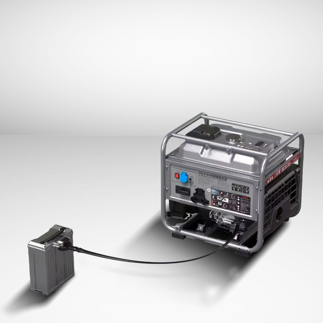 Încărcător rapid cu sistem de răcire cu generator încorporat