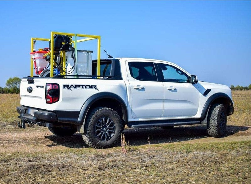 Stație de amestecare substanțe cu pompă de umplere dronă