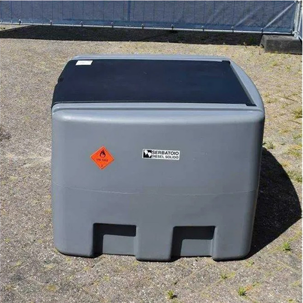 Stație de alimentare motorină, mobila, 400L